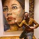 Me & my girl. Traditional illustration project by Fritz Forstner - 04.26.2022