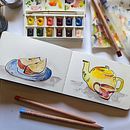 Mini Portfolio: Australian Nature. Traditional illustration, and Painting project by Carmen Leigh - 04.27.2022