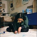 Artist Laxmi Hussain for Toast. Photograph, Portrait Photograph, and Film Photograph project by Liz Seabrook - 04.27.2022