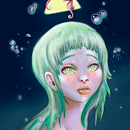 Retrato Abyssal Ein Projekt aus dem Bereich Traditionelle Illustration und Digitale Illustration von Ana Rodríguez González - 17.04.2022