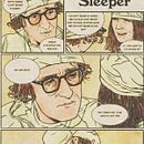 Sleeper (1973) by Woody Allen. Un projet de B, e dessinée, Illustration traditionnelle, Direction artistique, Design graphique, Cinéma, Beaux Arts et Illustration à l'encre de JUANJO NEZNA - 27.04.2022