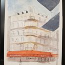 Il mio progetto del corso: Disegno architettonico con acquerello e inchiostro. Un proyecto de Bocetado, Dibujo, Pintura a la acuarela, Ilustración arquitectónica, Sketchbook e Ilustración con tinta de Susanna Pasqualetti - 28.04.2022