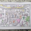 Meu projeto do curso: A arte de desenhar: transforme seus rabiscos em arte. Een project van Traditionele illustratie, Tekening met potlood,  Tekening y Sketchbook van Gilson Roberto Dos Santos - 10.05.2022