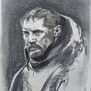 My project for course: Realistic Portraits Using Charcoal. Traditional illustration, Fine Arts, Drawing, Portrait Drawing, and Realistic Drawing project by kristofluysmans - 04.29.2022
