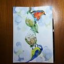 Mon projet du cours : Techniques artistiques d'aquarelle pour illustrer les oiseaux. Ilustração tradicional, Pintura em aquarela, Desenho realista e Ilustração naturalista projeto de sdwuil - 13.01.2022