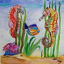 Mon projet du cours : Cache-Cache. Ilustração tradicional, Artes plásticas, Pintura, e Pintura em aquarela projeto de marielaure_gault - 15.05.2023