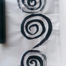 Mijn project van de cursus: Shodo: inleiding tot Japanse kalligrafie . % Bernard tarafından hazırlanan Kaligrafi projesi - 04.26.2024