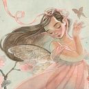 Mi Proyecto del curso: Ilustración de cuento de hadas con acuarelas. Un proyecto de Ilustración tradicional, Pintura, Dibujo, Ilustración digital y Pintura a la acuarela de Dolle Étoile - 02.05.2022