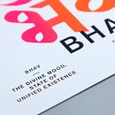 Sanskrit Mantra Poster. Design project by Heidi Scholze - 05.03.2022