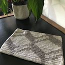 Meu projeto do curso: Design de padrões para crochê: encontre seu próprio estilo. Accessor, Design, Pattern Design, Fiber Arts, DIY, Crochet, and Textile Design project by Vitória Honzák - 05.01.2022