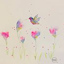 Hummingbird. Un proyecto de Pintura a la acuarela de vacker8 - 01.05.2022