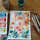 Abschlussprojekt . Ilustrație tradițională, Pictura, Pictură în acuarelă & Ilustrație botanică de Anni Haslwanter - 05.03.2022