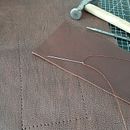 Desarrollo de Mandil en piel. Design project by Kopany Bernal C. - 05.03.2022