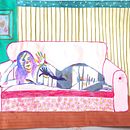 Mi Proyecto del curso: Dibujo expresivo de la figura humana: explora formas y colores. Un progetto di Belle arti, Disegno a matita, Disegno, Disegno di ritratti, Disegno realistico, Disegno anatomico e Pittura gouache di eva_ceh1 - 04.05.2022