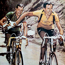 Coppi y Bartali | La rivalidad que dividió Italia. Un proyecto de Diseño, Motion Graphics, Cine, vídeo, televisión, Multimedia, Cine, Vídeo, Producción audiovisual					, Marketing de contenidos, Comunicación, Stor, telling, Edición de vídeo y Postproducción audiovisual de Santiago García Tomás - 04.05.2022