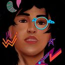 My project for course: Creative Portrait Illustration with Procreate. Un progetto di Illustrazione tradizionale, Disegno, Illustrazione digitale, Disegno di ritratti, Disegno digitale e Pittura digitale di Bharati Das - 03.05.2022