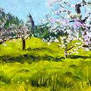 Mein Kursprojekt: Pleinairmalerei in Öl für Anfänger: Malen unter freiem Himmel. Fine Arts, Painting, and Oil Painting project by Andrea B - 05.05.2022