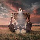 El gigante robot de acero. Un proyecto de Matte Painting y Fotografía de VAKITA STUDIO - 06.05.2022