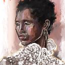 Fendi Couture. Ilustração tradicional projeto de Jousiannne Propp - 07.05.2022