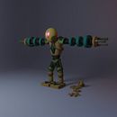 Mi Proyecto del curso: Introducción al diseño y modelado 3D con Blender. Een project van Motion Graphics, Ontwerp van personages, Productontwerp y  3D-modellering van Sara Martín - 04.05.2022