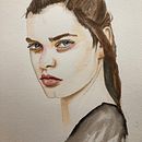 My project for course: Watercolor Portrait from a Photo. Projekt z dziedziny Trad, c, jna ilustracja, Malowanie akwarelą, Portret i  Malarstwo użytkownika gjkase - 07.05.2022