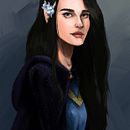 Lúthien - concept art of Tolkien's character. Een project van  Concept art van Maja Bartnicka - 08.05.2022