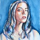My project for course: Artistic Portrait with Watercolors . % Petra Schiffarth tarafından hazırlanan Güzel sanatlar, Tablo, Sulubo, a Resim, Ve Portre Çizimi projesi - 05.08.2022