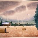 Mi Proyecto del curso: Paisajes en acuarela: técnicas y herramientas experimentales Ein Projekt aus dem Bereich Bildende Künste, Malerei und Aquarellmalerei von Ventura Labbé - 09.05.2022