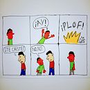 Chistes. Un proyecto de Ilustración tradicional de Candelaria Albornoz - 09.05.2022