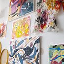 unbearable emotions of war. Un proyecto de Pintura de Kat Avocado - 10.05.2022