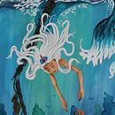 Mijn project van de cursus: Inleiding tot kinderillustratie: De kleine zeemeermin Ein Projekt aus dem Bereich Traditionelle Illustration, Bildende Künste, Malerei, Bleistiftzeichnung, Zeichnung, Aquarellmalerei, Kinderillustration und Erzählung von femkestruijs - 10.05.2022