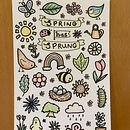 My project for course: Creative Doodling and Hand-Lettering for Beginners. Een project van Traditionele illustratie,  Belettering,  Tekening,  H y lettering van Anna W - 10.05.2022