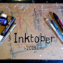 Inktober 2018. Traditional illustration project by Beatriz López Albir - 05.10.2022