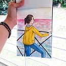 Mon projet du cours : Illustration de personnages de A à Z : visages et silhouettes. Un projet de Illustration traditionnelle, Conception de personnages, Dessin au cra, on, Dessin, Beaux Arts, Peinture, Art urbain, Esquisse , Créativité, Aquarelle, Dessin de portrait, Dessin réaliste, Dessin artistique, Illustration jeunesse, Carnet de croquis, Dessin anatomique, Illustration à l'encre, Illustration éditoriale, Dessin aux cra , et ons de couleur de Anaïs-E. Kervevan - 10.05.2022