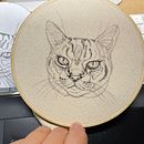 My project for course: Realistic Embroidery Techniques . % Zueia Lu tarafından hazırlanan Geleneksel illüstras, on, Nakış, Ve Tekstil Tasarımı projesi - 05.11.2022
