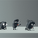 Mon projet du cours : Introduction au character design pour animation et jeux vidéo. Projekt z dziedziny Trad, c, jna ilustracja,  Animacja, Projektowanie postaci, Gr, komputerowe, Projektowanie gier komputerow i ch użytkownika lua valle - 11.05.2022
