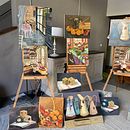 Mon projet du cours : Techniques de peinture contemporaine à l'huile . % Dominique FRANCOIS tarafından hazırlanan Güzel sanatlar, Tablo, Yağlıbo, Ve a Resim projesi - 05.11.2022