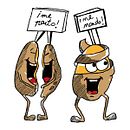 Para ti patatá - Ilustraciones de patatas para restaurante especializado Ein Projekt aus dem Bereich Traditionelle Illustration, Design und Grafikdesign von Irune Alfageme - 11.05.2022