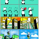 Novo projecto do curso da Domestika. . Ilustrație tradițională de José Luís Mendes - 05.10.2022