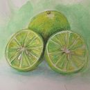 Verdes Limones . Painting project by Norma Ballesteros - 05.11.2022