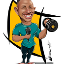 Caricaturas de humoristas nacionais Ein Projekt aus dem Bereich Traditionelle Illustration von Flaviano Rodrigues - 12.05.2022