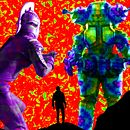 Ultraseven Psychedelic Animation. Motion Graphics, Photograph, and Post-production project by Ricardo Emmã - 05.18.2022