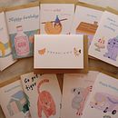 My project for course: Greeting Card Design: Illustrate and Sell Your Collection. Un progetto di Design, Illustrazione tradizionale, Br, ing, Br, identit, Design editoriale, Graphic design e Illustrazione digitale di Sandy Chiu - 12.05.2022