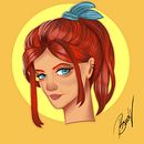 Mi proyecto del curso: Retrato de personajes femeninos con Procreate Ein Projekt aus dem Bereich Traditionelle Illustration, Digitale Illustration und Digitale Zeichnung von Brenda Velázquez - 13.05.2022