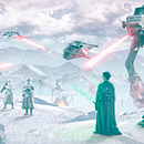 Mais um Jedi na Batalha de Hoth. Photograph, Photograph, Post-production, Photo Retouching, and Photomontage project by FÁBIO ROBERTO ZEFERINO DE LIMA JÚNIOR - 05.14.2022