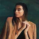 My project for course: Digital Portraits with a Traditional Style in Photoshop. Projekt z dziedziny Trad, c, jna ilustracja, Ilustracja c, frowa, Malarstwo c i frowe użytkownika Andrea Rebelo - 14.05.2022