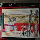 Mi proyecto del curso: Sketching urbano: dibuja tu ciudad en movimiento. Dibujar para no olvidar.. Un projet de Illustration traditionnelle, Esquisse , Dessin, Aquarelle, Illustration architecturale , et Carnet de croquis de soniagonzalezv5 - 14.05.2022