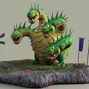 hydra. Un projet de 3D , et Conception de personnages de Baran Bektaş - 14.07.2017