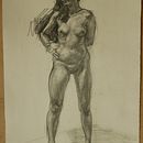 Murphy - My project for course: Dynamic Figure Drawing -charcoal and pencil. Een project van  Beeldende kunst,  Schetsen, Tekening met potlood,  Tekening y Realistische tekening van Linda Schneider - 14.05.2022