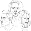 Meu projeto do curso: Caderno de retratos: explore o rosto humano. Esboçado, Desenho, Desenho de retrato, Desenho artístico, e Sketchbook projeto de Kaio Coelho - 16.05.2022